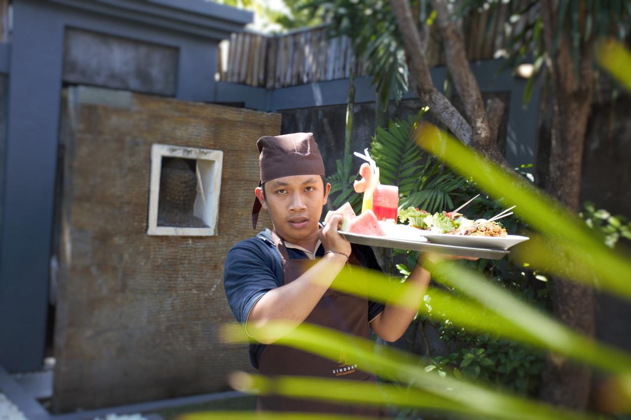 Singgah Villas Seminyak Bagian luar foto